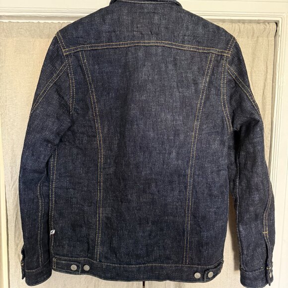 Pure Blue Japan 6111 "Double Slub" 16oz Type II Denim Jacket (4) - Picture 3 of 5